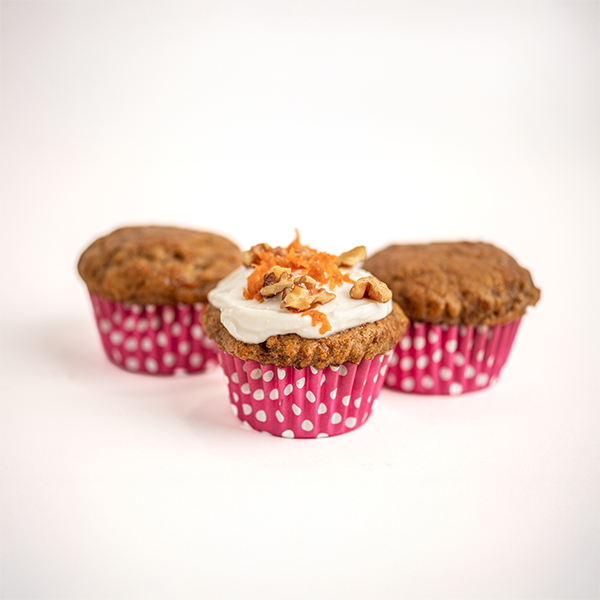 Carrot Cupcake - Pack x 4