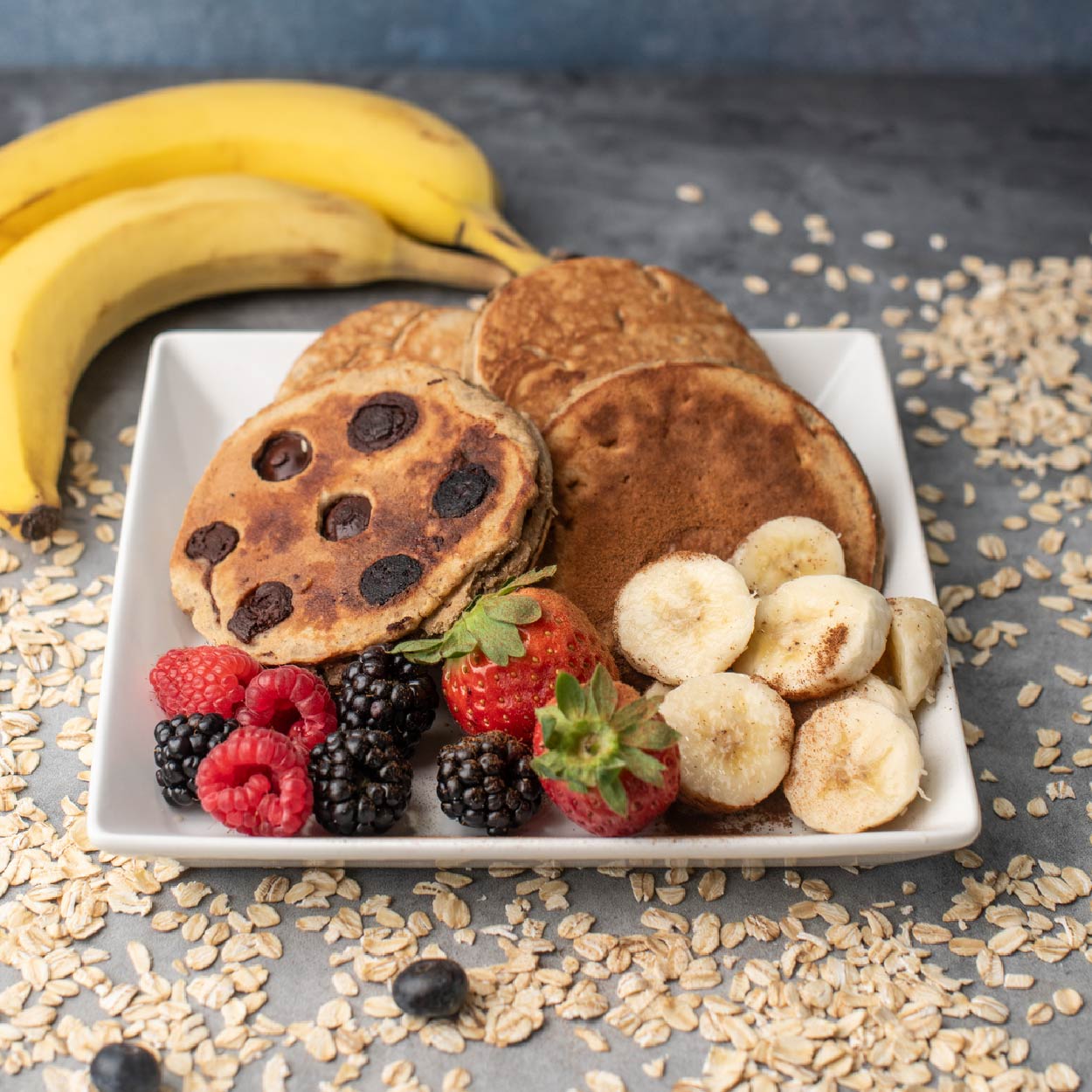 Oats & Banana Pancakes - Pack x 5