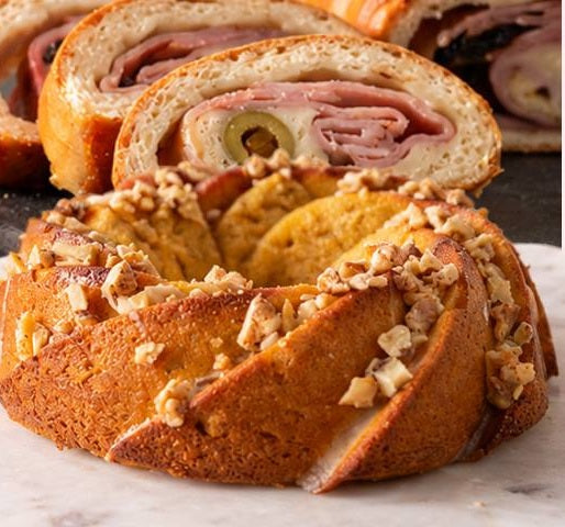 Pan de jamón e Isabella Cake